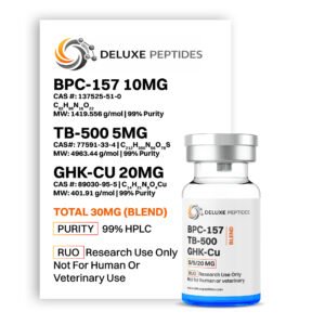 BPC-157 TB-500 GHK-Cu 30mg research blend