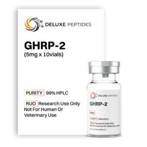 GHRP-2 5mg research peptide vial