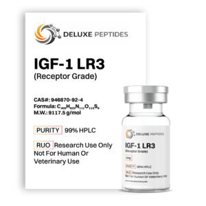 IGF-1 LR3 (Receptor Grade) 1mg research peptide vial