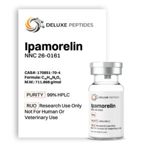Ipamorelin 5mg research peptide vial