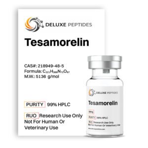 Tesamorelin 10mg research peptide vial