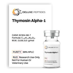 Thymosin Alpha-1 3mg research peptide vial
